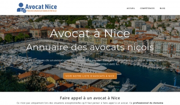 L'annuaire des avocats à Nice
