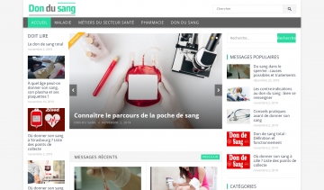 DON DU SANG, une plateforme pour la prévention des maladies dangereuses