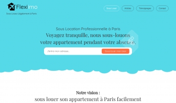 Flexiimo, la référence dans le domaine de la sous-location 