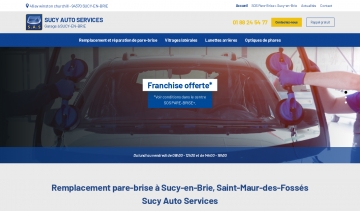 Sucy Auto Services, réparation de pare-brise, Sucy-en-Brie