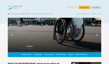 Reha Team Perpignan, plateforme de vente de matériel médical