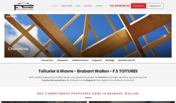 F.S TOITURES, toiturier professionnel à Wavre