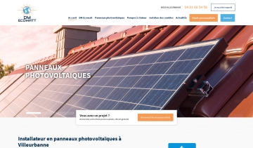 DM EcoWatt pour l’installation de panneaux photovoltaïques
