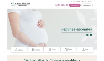 Ostéopathe Peirone, une experte qui réside à Cagnes-sur-Mer