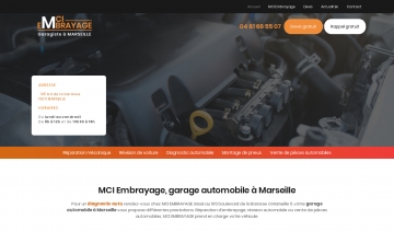 MCI Embrayage, garage automobile à Marseille