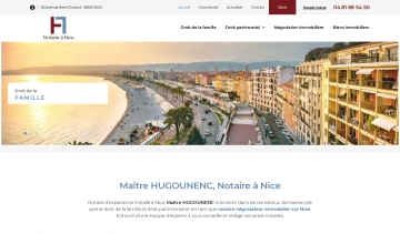 Maître HUGOUNENC, meilleur notaire en droit de la famille à Nice 