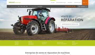 Derouet Matériel Agri: achetez vos  machines agricoles