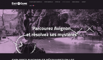 Exit Game, entreprise organisatrice de jeu de piste pour visiter Avignon