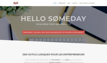 Hello Someday, formations et coachings pour les entrepreneurs 