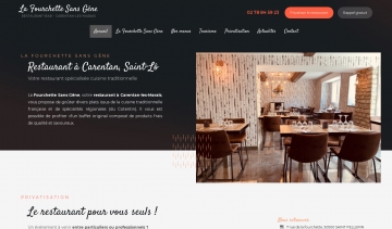 La-fourchette-sans-gene.fr, le guide web de votre restaurant à Carentan-les-Marais