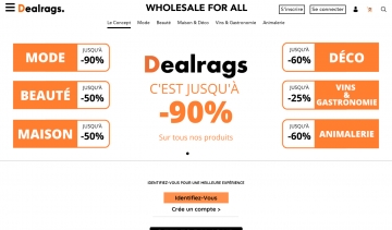 Dealrags, le spécialiste du déstockage pour les professionnels