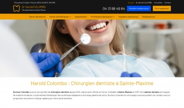 Dr COLOMBO : chirurgien-dentiste à Sainte-Maxime