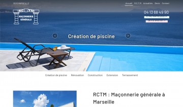 RCTM, votre entreprise de création de piscine