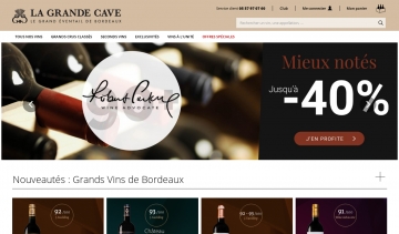 La Grande Cave, le spécialiste des vins de Bordeaux