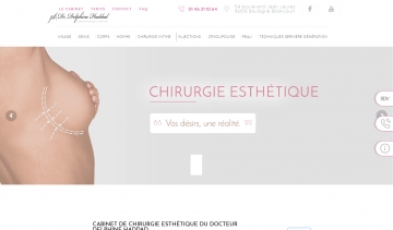 Cabinet de chirurgie esthétique et plastique à Boulogne-Billancourt