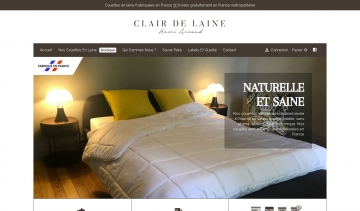 Clair de Laine : spécialiste des couettes en laine 100% naturelles