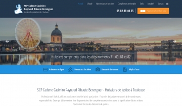 SCP Cadene Casimiro Raynaud Ribaute Berenguer,  cabinet d'étude d'huissiers de justice à Toulouse