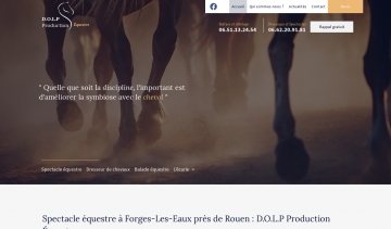 DOLP Production: pour vos spectacles équestres à Rouen