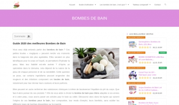 Bombesdebain.fr : tableau comparatif bombes de bain frozen