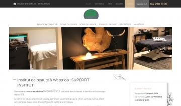 Superfit-institut.be, l’institut de référence en beauté, bronzage et bien-être à Waterloo