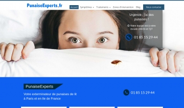 PunaiseExperts, entreprise d’extermination des punaises de lit en région parisienne