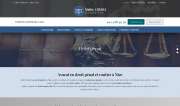 Cabinet-chebli.fr : portail web de votre étude d'avocats à Nice