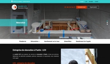 Société LCH, entreprie de rénovation à Pantin 