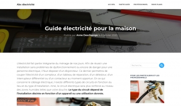 Abc électricité : guide d'information 