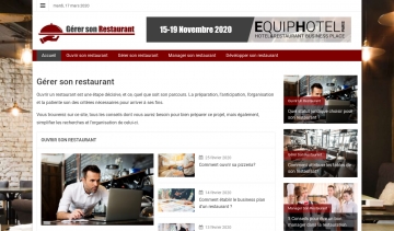 Gerersonrestaurant.fr : Ouvrir, gérer, manager et développer un restaurant 