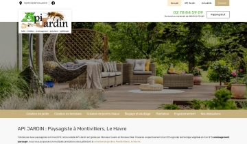 API JARDIN,  les professionnels de l'aménagement extérieur 