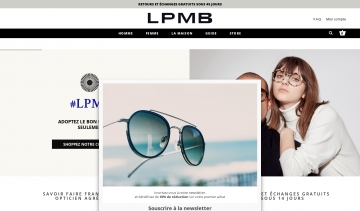 LPMB, votre boutique en ligne de lunettes