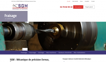 Société Générale de Mécanique de précision dans le département de l'Eure