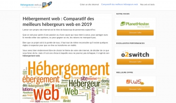 Guide des meilleurs hébergeurs Web 2020