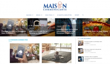 Portail d’actualités & de conseils sur la maison connectée