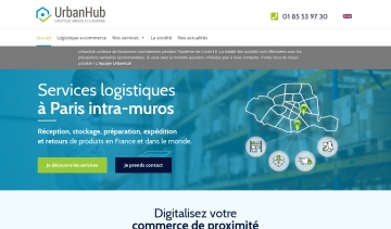 UrbanHub, votre prestataire logistique urbaine de qualité