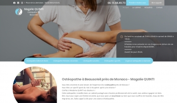 Magalie QUINTI, ostéopathe à Beausoleil près de Monaco