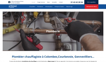 Progaz Services, votre entreprise de plomberie à Colombes