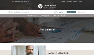 Maître Vincent NICLOT, avocat au Barreau de Versailles