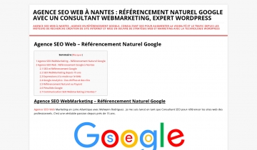 Agence SEO web à Nantes