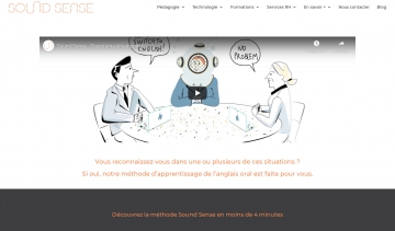 Soundsense.fr : appliquer la méthode Sound Sense pour votre formation en anglais