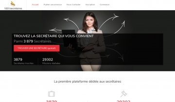 1001secretaires, la plateforme des secrétaires indépendantes