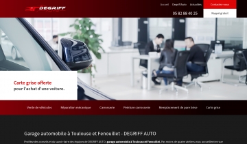 degriff-auto, garage moderne à Toulouse et Fenouillet et vente de voitures