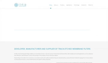 it4ip, spécialiste de la vente de filtres à membrane gravés sur piste