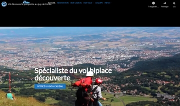 Aéroparapente, vols de parapente en Auvergne