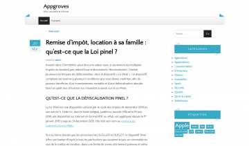 Appgroves : site d’informations, d’actualités et de tribunes