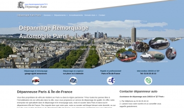 Dépannage et remorquage Auto Paris