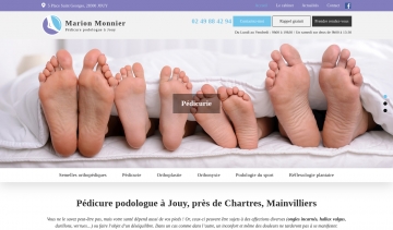 Marion MONNIER : pédicure podologue à Jouy, près de Chartres
