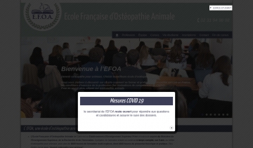 École Française d’ostéopathie animale