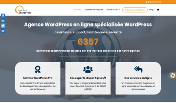 Assistance Wordpress, votre agence Wordpress en ligne 