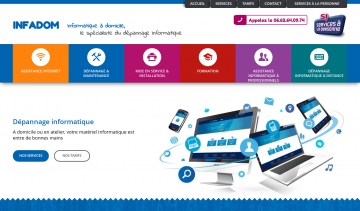 Infadom, dépannage informatique et réparation d’ordinateurs sur Nancy
